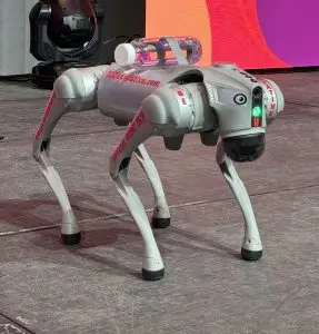 Robotic Services: Robot bartenders, humanoid hosts and TLC’s robot dog.