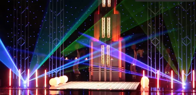 Special Effects: Lasers, fog, pyro, confetti, water and immersive effects.