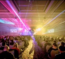 Laser Light Mapping around pool
